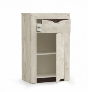 Тумба 33.20 Лючия (бетон пайн белый / венге / белый) в Кировграде - kirovgrad.mebel-e96.ru