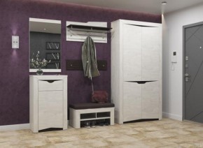 Тумба 33.20 Лючия (бетон пайн белый / венге / белый) в Кировграде - kirovgrad.mebel-e96.ru