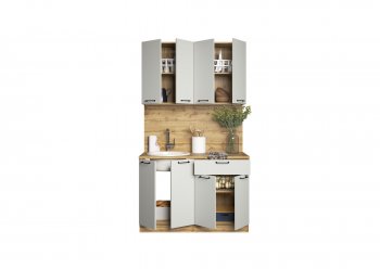 КУхонный гарнитур Валерия 1200 мм вотан/серый (Сурская) в Кировграде - kirovgrad.mebel-e96.ru