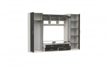 Стенка 91.01 Вена с зеркалом (Олмеко) в Кировграде - kirovgrad.mebel-e96.ru