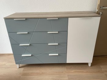 Комод с 1дв. и 4ящ. Лагуна (Можга) в Кировграде - kirovgrad.mebel-e96.ru