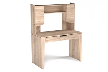 Стол письменный с надстройкой Юта (СБК) в Кировграде - kirovgrad.mebel-e96.ru